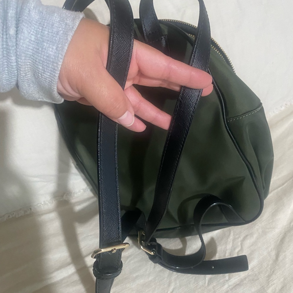 Kate Spade Olive Green Backpack - Picture 3 of 4